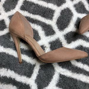 💫Nude Pointy Toe Heels F21 size 8